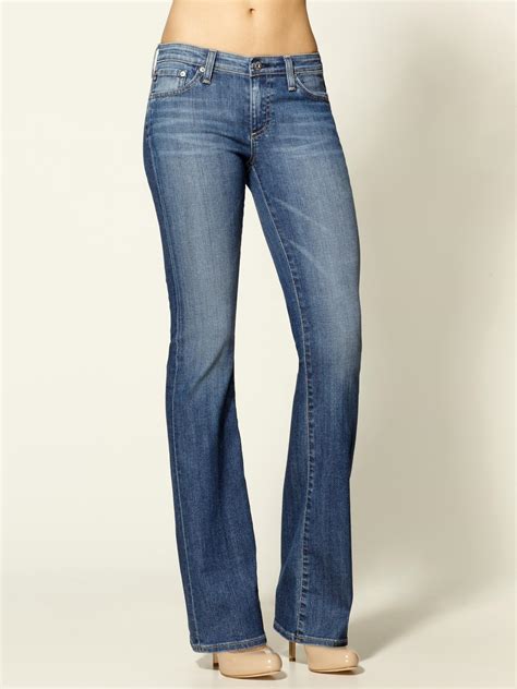 Ag Adriano Goldschmied The Angel Bootcut Jeans In Blue Fresh Lyst