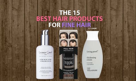Discover our every day essential stylers from hairspray and gel to volumizing mousse that offer stress free style with a healthy twist. The 15 Best Hair Products for Fine Hair of 2021 - LUXEBC