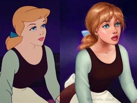 This How Artist Isabelle Staub Repaints Disney Princess In The Unique Style