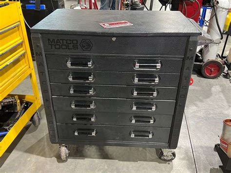 Matco 6 Drawer Rolling Tool Box Res Auction Services