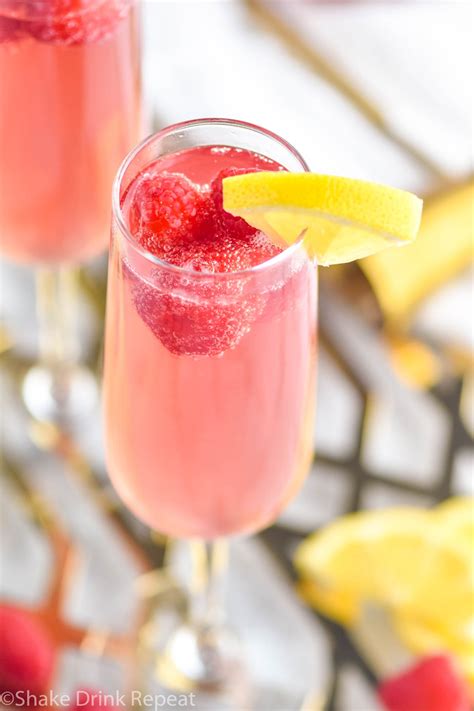 pink mimosa shake drink repeat