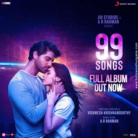 Now i,m going to tells you all about 99 songs (2019). 99 Songs First Look - Bollywood Hungama