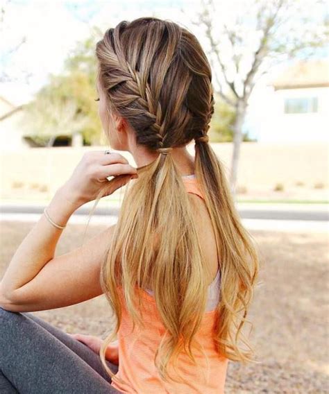 7 Beautiful Long Hair Sporty Hairstyles