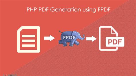 Php Pdf Generation Using Fpdf Learn Infinity Youtube