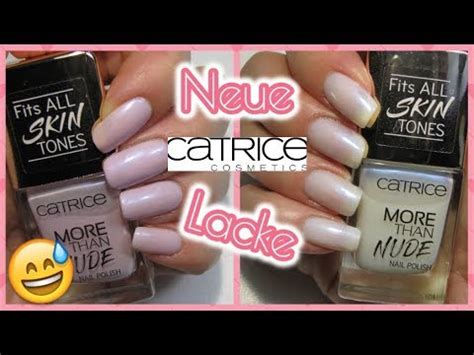 Neu Bei Catrice More Than Nude Nagellack First Impression Review
