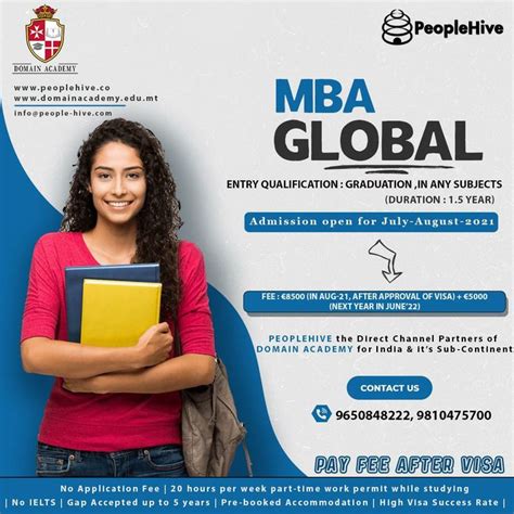 Study Global Mba In Malta Education Poster Design Counseling Posters