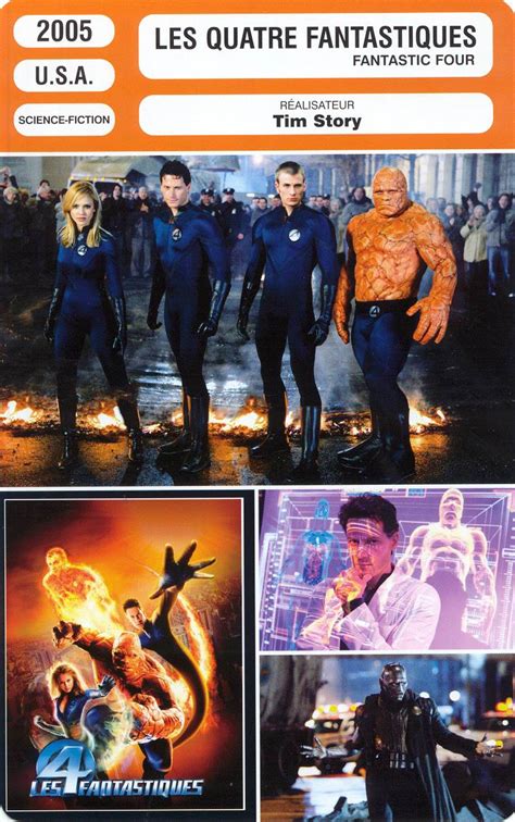 Affiches  Photos d'exploitation  Bandes annonces Les 4 fantastiques