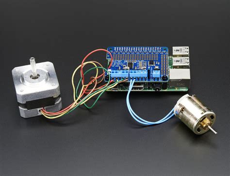 Overview Adafruit Dc And Stepper Motor Hat For Raspberry Pi