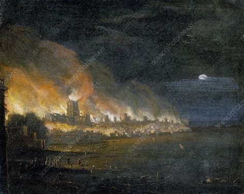 The Great Fire Of London 1666 Stock Image C0451809 Science