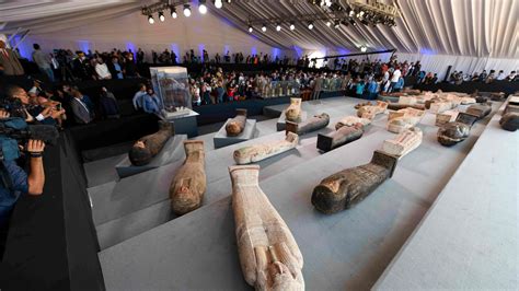 Egypt Unearths Ancient Mummies Statues After More Than 2500 Years