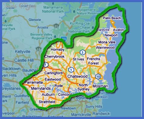 Sydney Metro Map