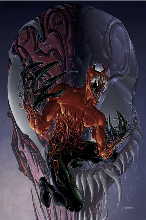 Toxin By Clayton Crain Toxin Marvel Comic Villains Comic Book Artwork