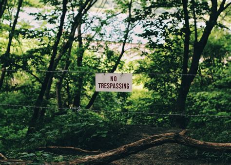 no trespassing or private property signs to protect your property
