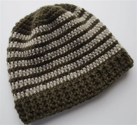 Crocheted Ribbed Hat Pattern My Recycled