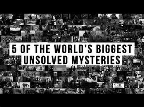 5 Greatest Unsolved Mysteries Of the World In Urdu/Hindi - YouTube