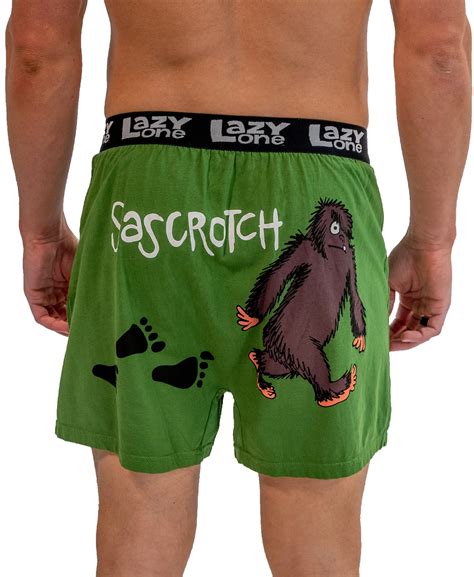 Lazyone Funny Animal Boxers Novelty Boxer Shorts Humorous Underwear