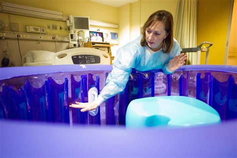 Amplatz Takes The Plunge Into Water Birth The Minnesota Daily