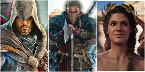 Assassins Creed All The Main Protagonists Ranked By Fighting Ability