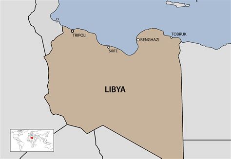 Libya Map Foreign Brief