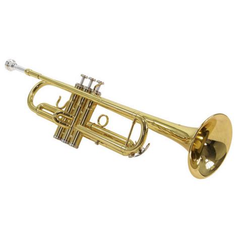 Student Trumpet By Gear4music Gold Nearly New Gear4music
