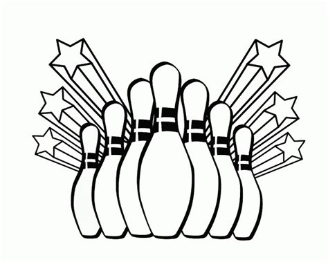 Printable Bowling Lovely Image Coloring Pages Coloring Cool