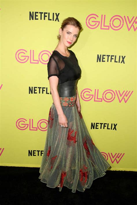 Betty Gilpin Attends Netflix Glow Roller Skating Event In Los Angeles Celebsla Com