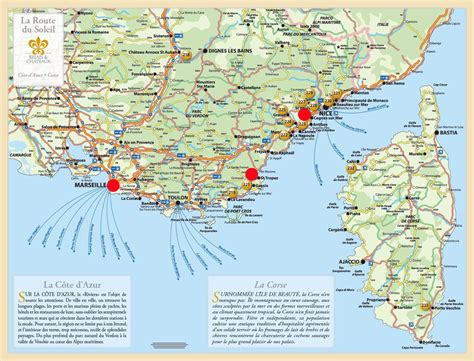 Map Of Italy And French Riviera United States Map