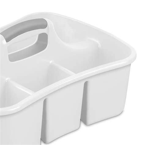 Sterilite Divided Storage Ultra Caddy With 4 Compartments And Handles