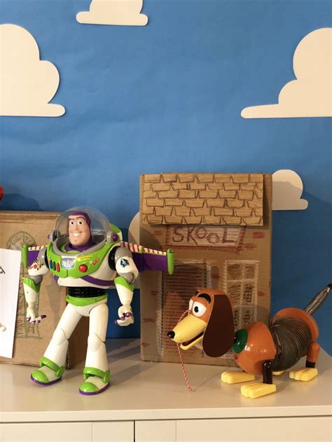Toy Story Birthday Party Andys Room Cardboard Town Toy Story Party