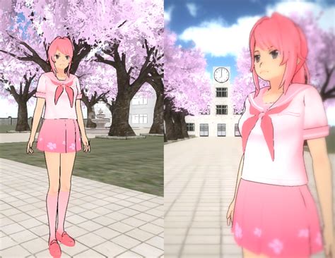 Sakura Miku Uniform Does Not Work In New Game Ver By Darkdoodles On