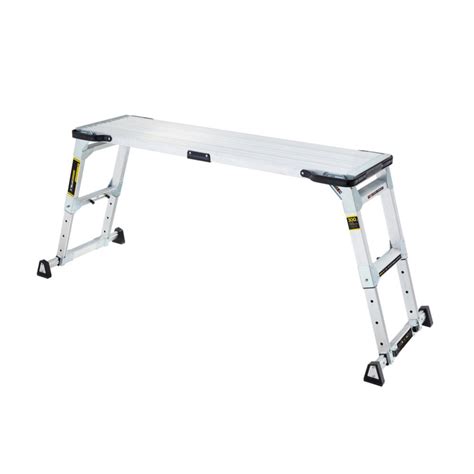 Gorilla Ladders Pro Slim Fold 55 Inch X 14 Inch Adjustable Height