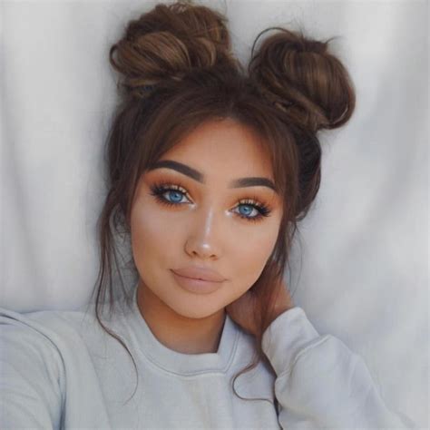 Cute Hairstyles Space Buns Best Hairstyles Ideas