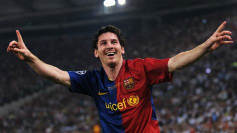 €80.00m* jun 24, 1987 in rosario, argentina. Messi's favourite goal: his header against Manchester ...