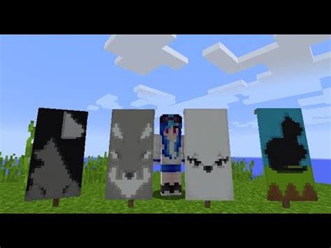 You can create designs to decorate your minecraft house, or do many more things :d. How to Make Different Minecraft Wolf Banner 1.8 - YouTube
