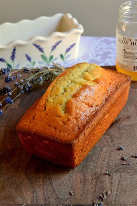 Lemon And Lavender Bread With Honey Lemon Glaze Baking Bread Honey