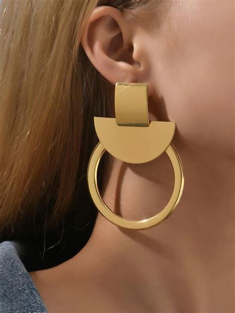 Geometric Drop Earrings SHEIN USA