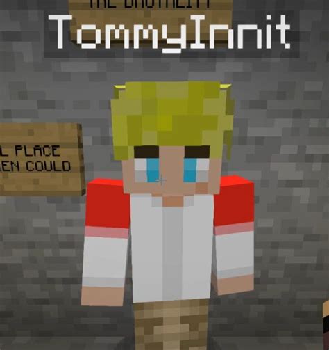 Tommyinnits Minecraft Skin