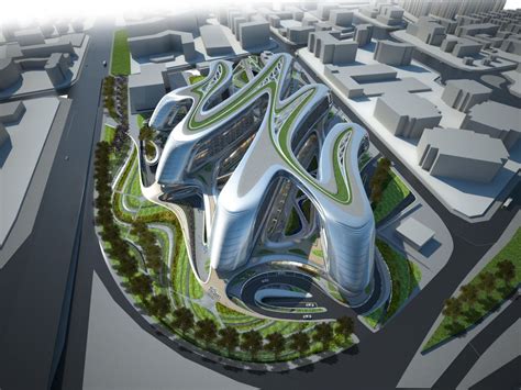 Aeccafe Sky Soho In Shanghai China By Zaha Hadid Architects