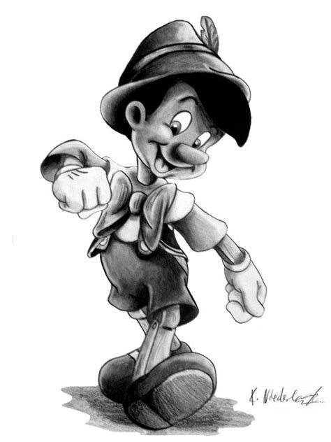 Disneys Pinocchio By Cathy86 On Deviantart Disney Drawings Disney
