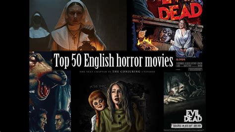 Top 50 English Horror Movies Youtube