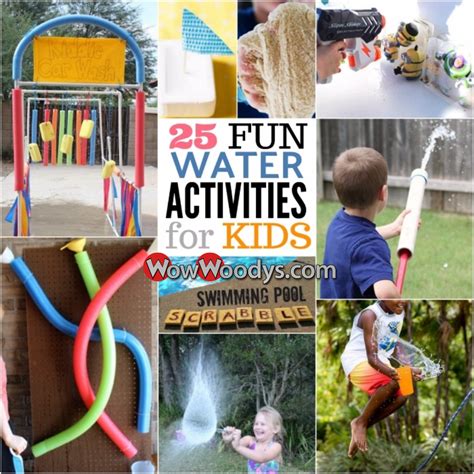 25 Diy Water Activities For Kids