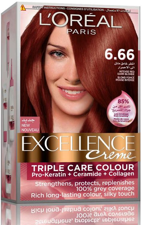 Loreal Excellence Crème Hair Color Red Intense Ruby Red 666 Price