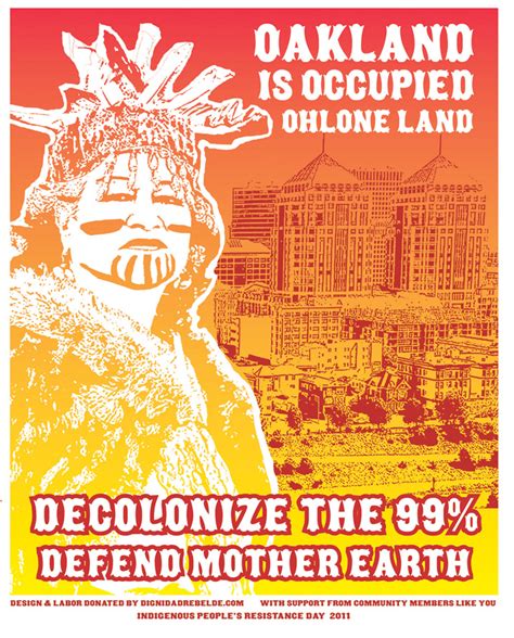 International women's day poster draws attention to violence against indigenous women — native news online. THURSDAY AT OG PLAZA - INDIGENOUS SOLIDARITY DAY - Occupy ...