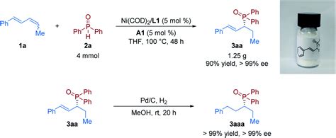 Nickel Brønsted acid dual catalyzed regio and enantioselective