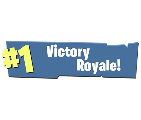 Fortnite Victory Royale By Cgwolf13 Redbubble