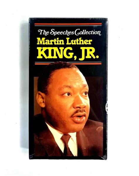 martin luther king jr vhs educational the speeches collection nice 17 10 picclick