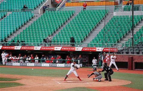 South korea has resumed its pro baseball league with caution after weeks of delay. Baseball: South Korea league kicks off with 'socially ...