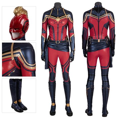 Captain Marvel Cosplay Suits Avengers Endgame Cosplay