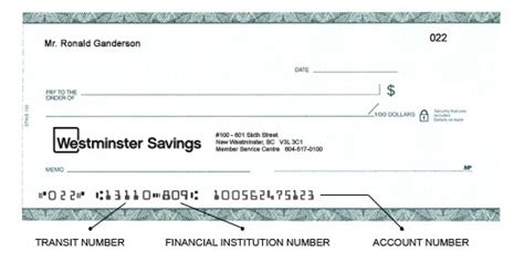 How do i read a cheque number rbc. Westminster Savings Credit Union - Wire Transfers