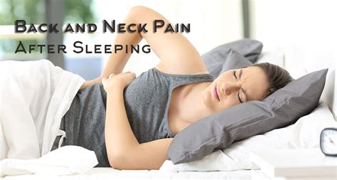 Back And Neck Pain After Sleeping Longwood Chiropractor